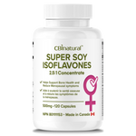 Super Soy Isoflavones 2.5:1 Extract, 1250 mg Strength, 120 Vegan Capsules, 4-Month Supply