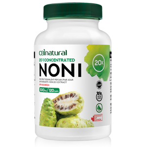 Noni 20:1 Extract, 10,000 mg Strength, 120 Vegan Capsules, 4-Month Supply