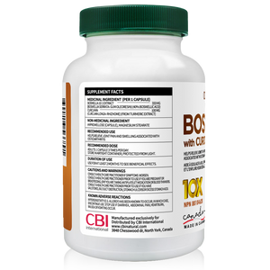 Boswellia 10:1 Extract 333mg & Curcumin 100mg, 120 Vegan Capsules