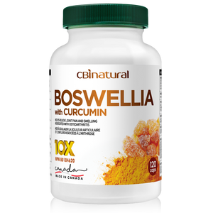 Boswellia 10:1 Extract 333mg & Curcumin 100mg, 120 Vegan Capsules