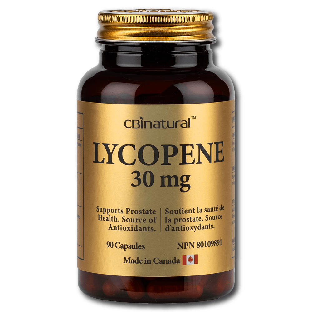 Lycopene 30 mg, Supports Prostate & Antioxidant Health, 90 Vegan Capsules (3-Month Supply), Non-GMO, Gluten Free